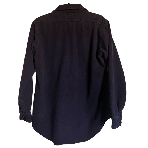 Vintage Deerskin Chamois Button Down Shirt Cabincore Cozy Outdoor Workwear‎ - Picture 2 of 12